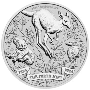 The Perth Mint’s 125th Anniversary 2024 1oz Silver Bullion Coin (Limited Stock Available)
