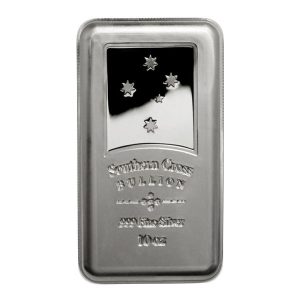 Southern Cross Minted 10oz Silver Bar Southern Cross Minted 10oz Silver Bar