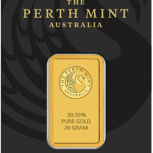 Perth Mint Kangaroo Gold Bar - 20g Perth Mint Kangaroo Gold Bar - 20g