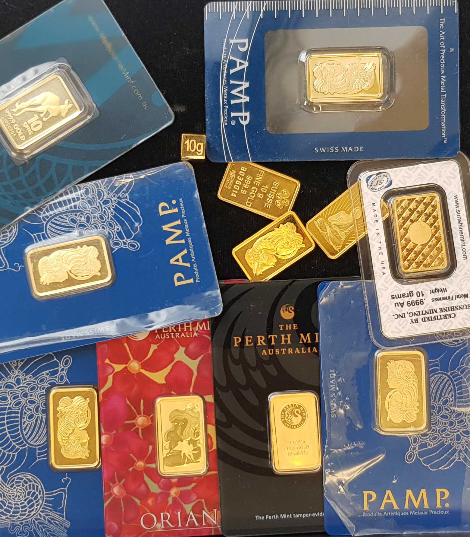 Low Premium Gold - 10g (Minted, With/without packaging)