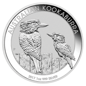 Perth Mint 2017 Kookaburra Silver Coin - 1oz Perth Mint 2017 Kookaburra Silver Coin - 1oz