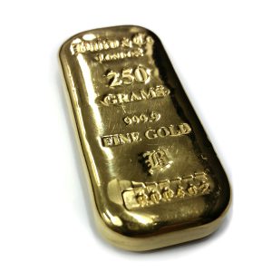 Baird and Co Cast Gold Bar - 250g Baird and Co Cast Gold Bar - 250g