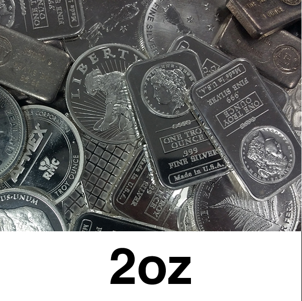 Low Premium Silver - 2oz Low Premium Silver - 2oz