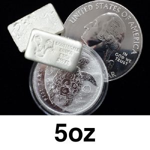 Low Premium Silver - 5oz Low Premium Silver - 5oz