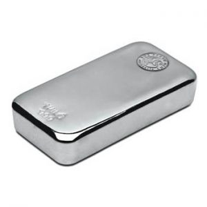 Perth Mint Cast Silver Bar - 1kg Perth Mint Cast Silver Bar - 1kg