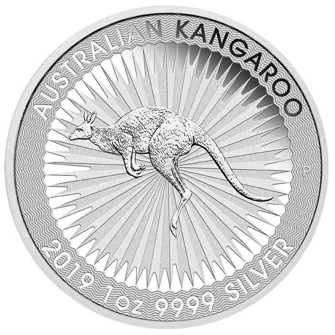 Perth Mint 2019 Kangaroo Silver Coin - 1oz Perth Mint 2019 Kangaroo Silver Coin - 1oz