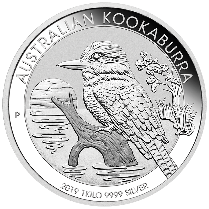 Perth Mint 2019 Kookaburra Silver Coin - 1kg Perth Mint 2019 Kookaburra Silver Coin - 1kg