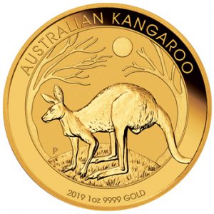 Perth Mint 2019 Kangaroo Gold Coin - 1oz Perth Mint 2019 Kangaroo Gold Coin - 1oz