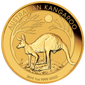 Perth Mint 2019 Kangaroo Gold Coin - 1oz Perth Mint 2019 Kangaroo Gold Coin - 1oz