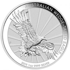 Perth Mint 2019 Wedge-Tailed Eagle Silver Coin - 1oz Perth Mint 2019 Wedge-Tailed Eagle Silver Coin - 1oz