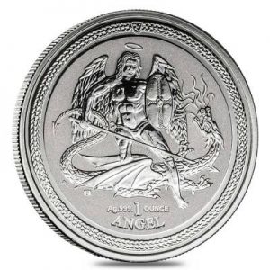 Pobjoy Mint Isle of Man 2016 Angel Silver Coin - 1oz Pobjoy Mint Isle of Man 2016 Angel Silver Coin - 1oz