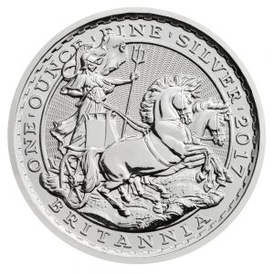 2017 Great Britain 1 oz Silver Britannia (20th Anniv Chariot) 2017 Great Britain 1 oz Silver Britannia (20th Anniv Chariot)
