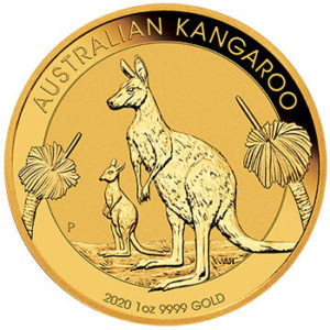 Perth Mint 2020 Kangaroo Gold Coin - 1oz Perth Mint 2020 Kangaroo Gold Coin - 1oz