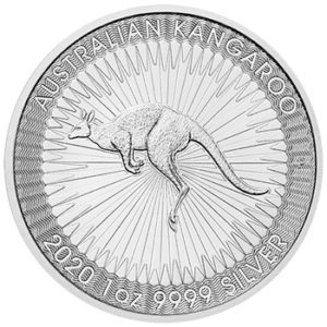 Perth Mint 2020 Kangaroo Silver Coin - 1oz Perth Mint 2020 Kangaroo Silver Coin - 1oz