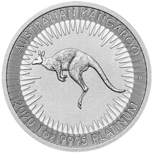 Perth Mint 2020 Kangaroo 1oz Platinum Coin Perth Mint 2020 Kangaroo 1oz Platinum Coin