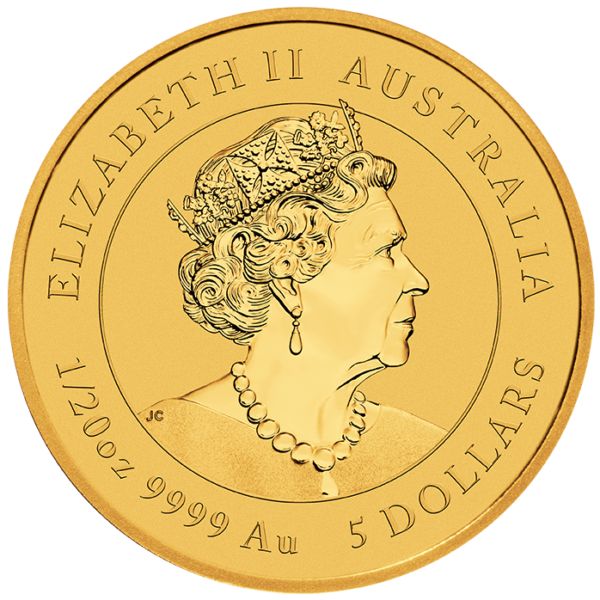 Perth Mint 2021 Lunar Ox Gold Coin - 1/20oz