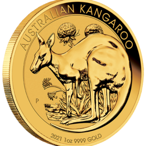 Perth Mint 2021 Kangaroo Gold Coin - 1oz