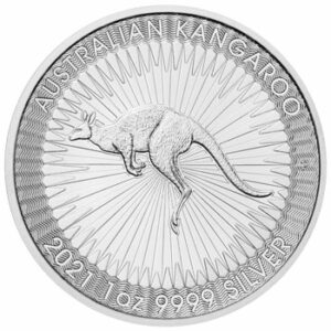 Perth Mint 2021 Kangaroo Silver Coin - 1oz (Checkout our volume discount) Perth Mint 2021 Kangaroo Silver Coin - 1oz (Checkout our volume discount)