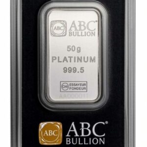 ABC Platinum Minted Bar - 50g