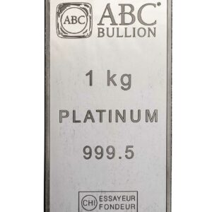 ABC Platinum Minted Bar - 1kg