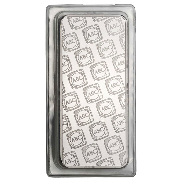 ABC Platinum Minted Bar - 500g (Delivery late Jan 2022)