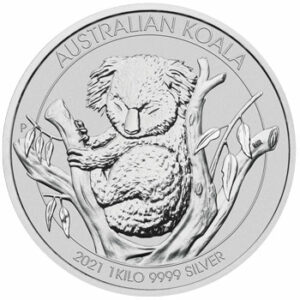 Perth Mint 2021 Koala Silver Coin - 1kg Perth Mint 2021 Koala Silver Coin - 1kg