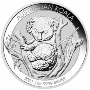 Perth Mint 2021 Koala Silver Coin - 1oz