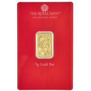 Royal Mint Henna Minted Gold Bar - 5g