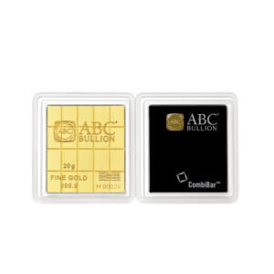ABC 20 x 1g CombiBar Minted Gold Bar