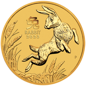 Perth Mint 2023 Lunar Rabbit Gold Coin - 2oz