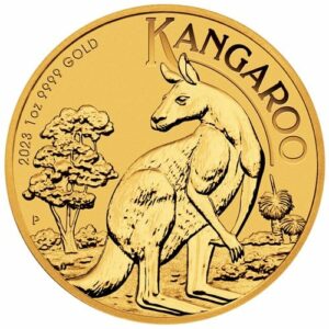 Perth Mint 2023 Kangaroo Gold Coin - 1 oz