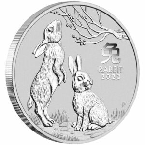 Perth Mint 2023 Lunar Rabbit Silver Coin - 1kg (Limited Stock Available)