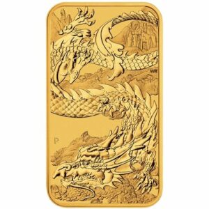 Perth Mint 2023 Dragon Rectangular Gold Coin - 1 oz