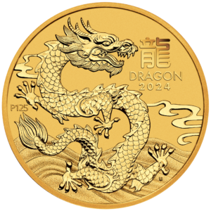 Perth Mint 2024 Lunar Dragon Gold Coin - 1oz (Limited Stock Available)