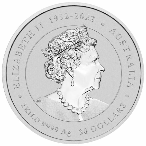 Perth Mint 2024 Lunar Dragon Silver Coin - 1kg