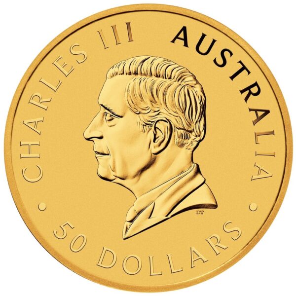 Perth Mint 2024 Kangaroo Gold Coin - 1/2 oz