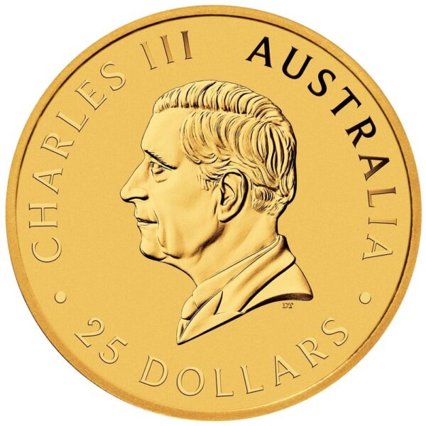 Perth Mint 2024 Kangaroo Gold Coin - 1/4 oz