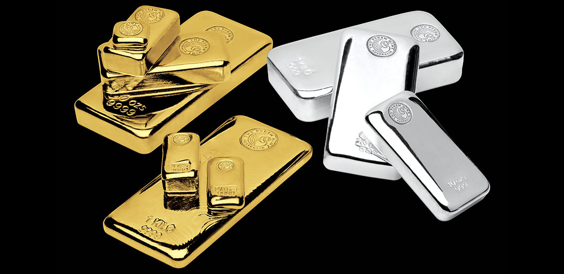 Gold and silver bullion