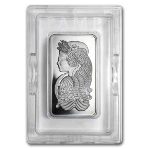 PAMP Fortuna Minted Platinum Bar - 10 oz (buyback)