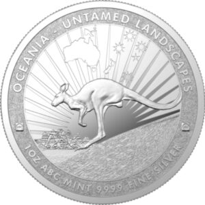The kangaroo - Silver Coin Untamed Landscapes - 1 oz