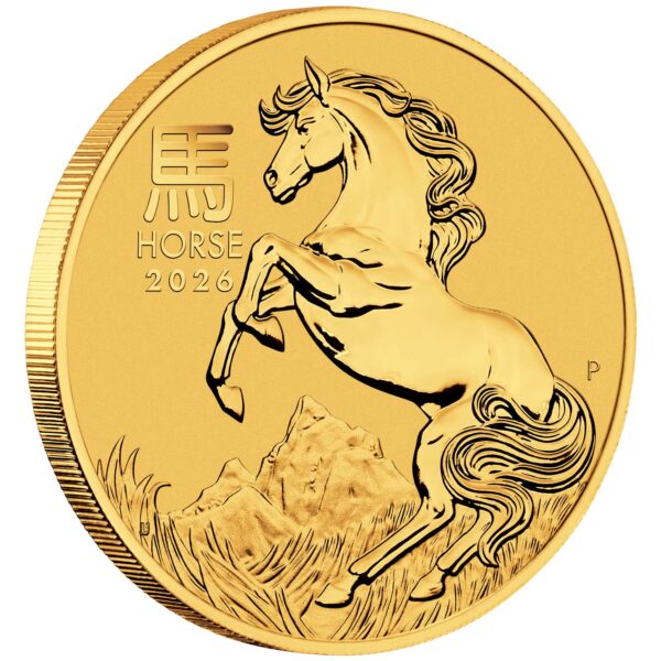 Perth Mint 2026 Lunar Horse Gold Coin - 1 oz