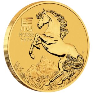Year of the Horse 2oz Gold Bullion Coin