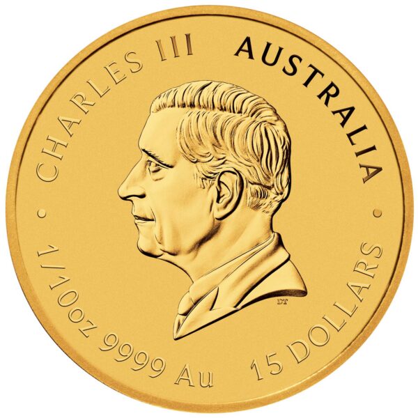 1/10 oz - Perth Mint Lunar Snake Gold Coin (Year 2025)