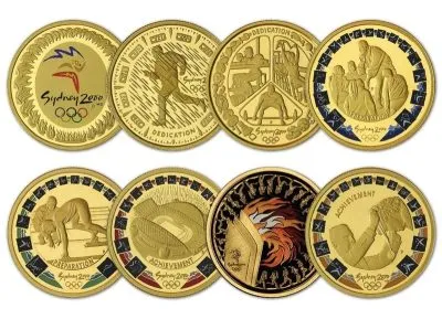 10g - SYDNEY Olympic Gold Coins