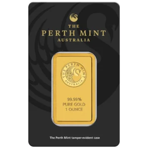 1 oz - Perth Mint Kangaroo Gold Minted Bar