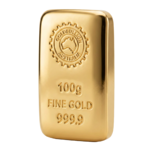 100g - GBA Gold Cast Bar
