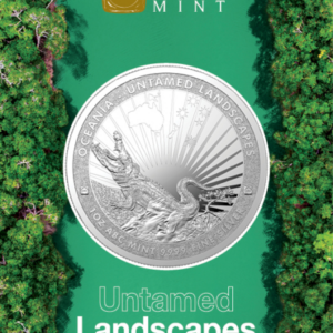 1 oz - Untamed Landscapes The Crocodile Silver (Blister Pack)