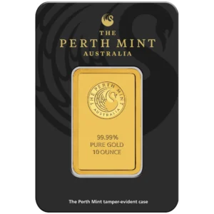 10oz - Perth Mint Kangaroo Gold Bar