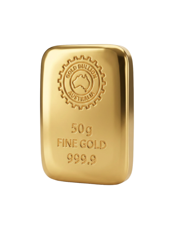 50g - GBA Gold Cast Bar